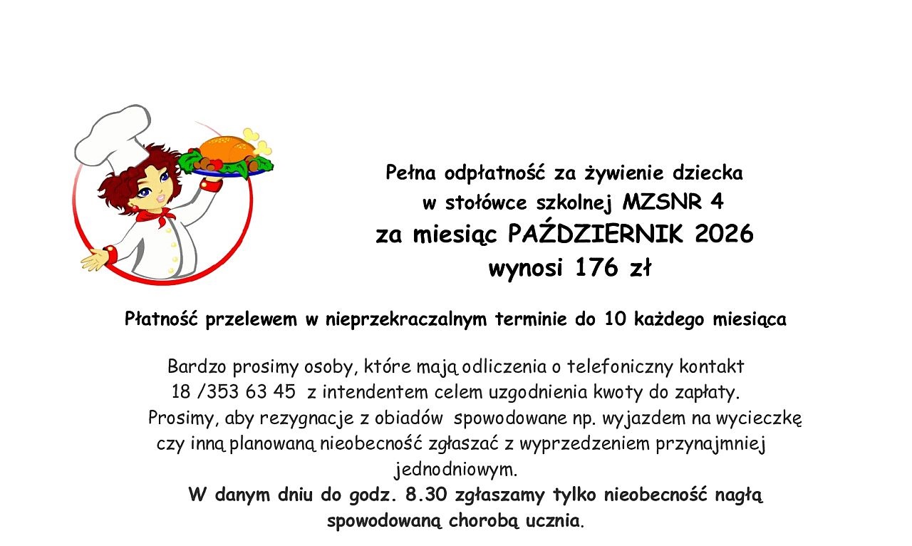Informacja o płatności