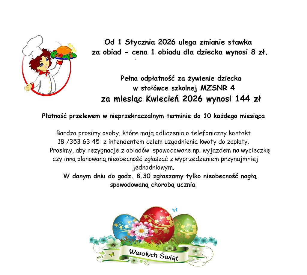 Informacja o płatności 