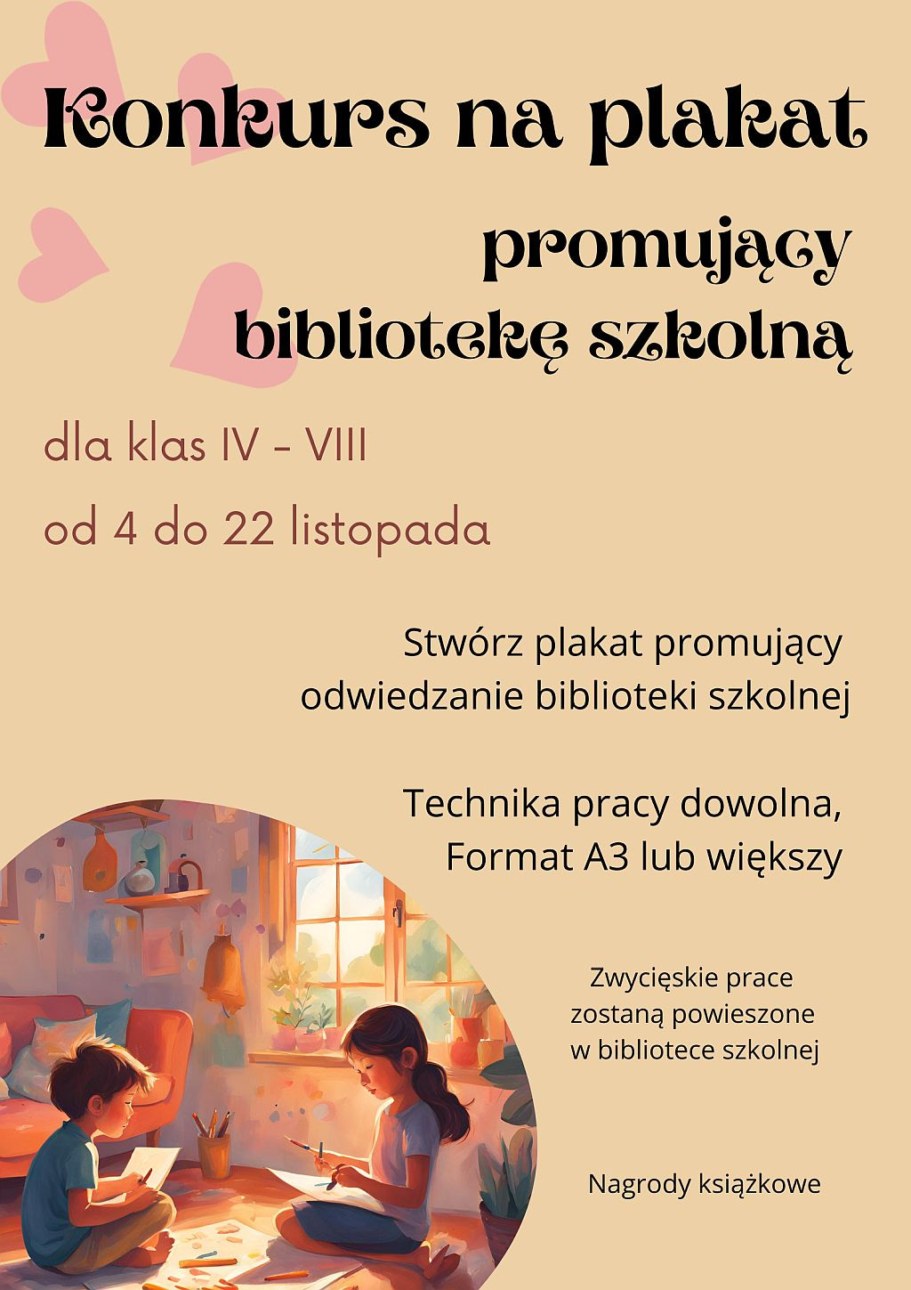 Konkurs na plakat biblioteczny