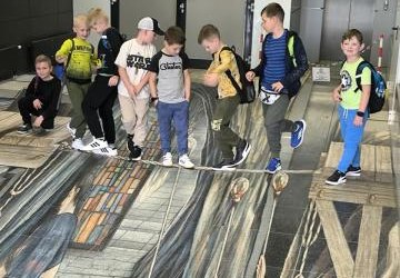 Klasa 1a na wycieczce w Krośnie